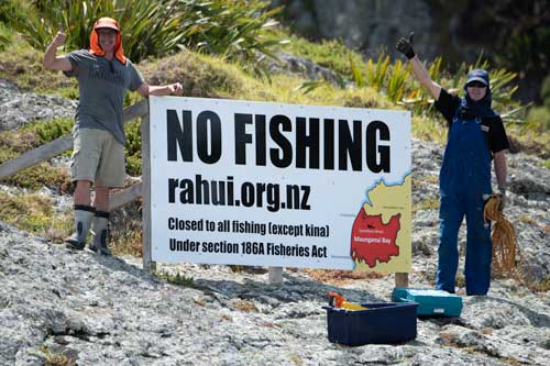 rahui signage 186a closure