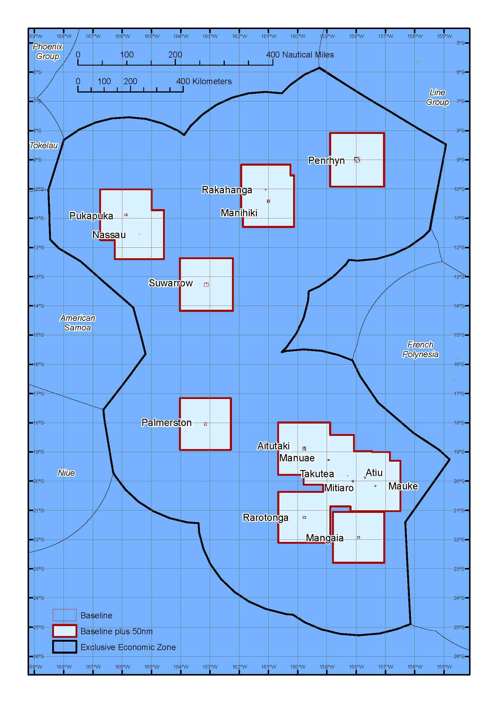 Cooks map Baseline plus 50nm